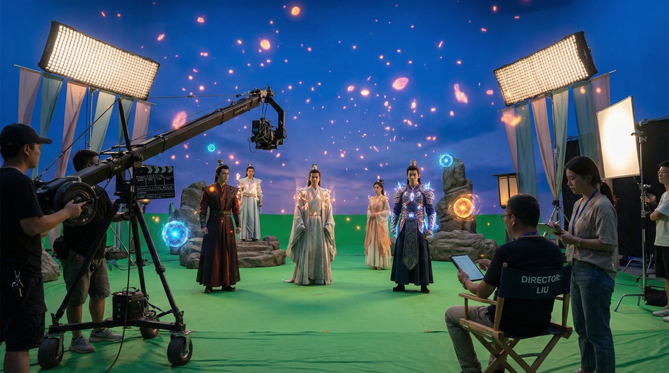 抖阴影视传媒视频制作现场